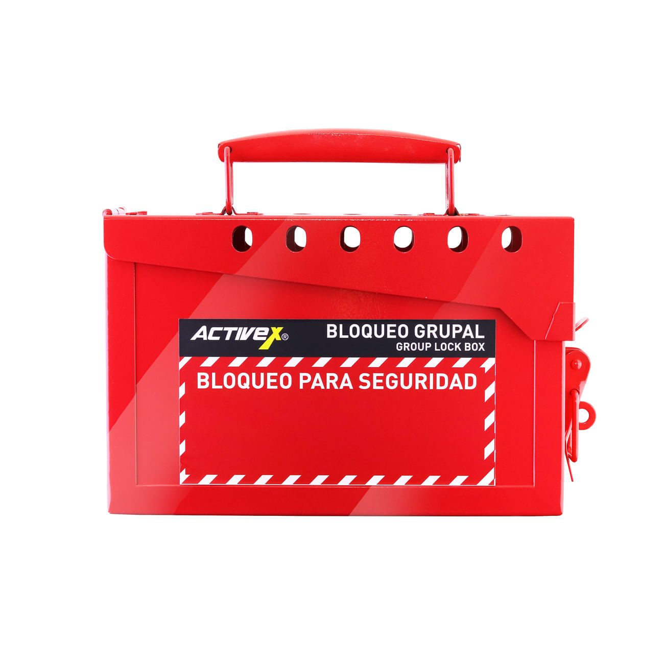 Caja de Bloqueo Activex para 16 candados Roja EP-8812