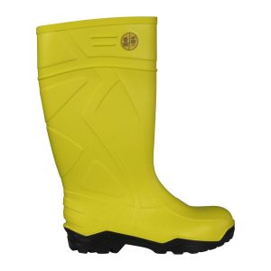 Bota V-Flex 945 PVC con punta de acero Amarilla