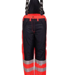Pantalón/Jardinera Absolute Zero Alpine Rojo/Azul Mujer