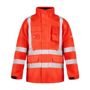 Parka Activex 3 en 1 Rojo Fluor Alta Visibilidad Gard