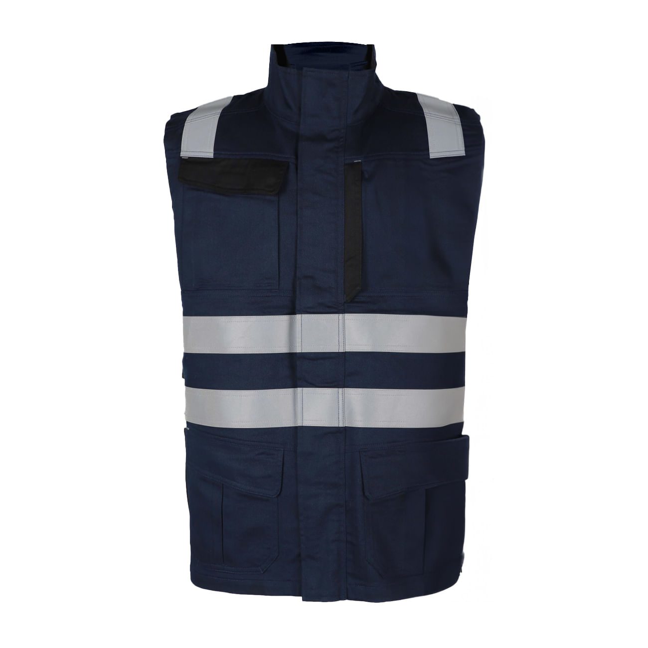 Chaleco Geologo Ignifugo Absolute Fire EN11612 + AS 9,5cal Azul
