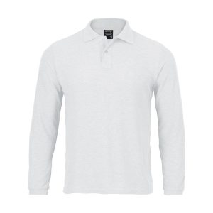 Polera Activex Pique Blanca M/Larga UV