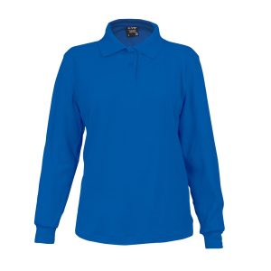 Polera Activex Pique Azulino M/Larga Mujer UV
