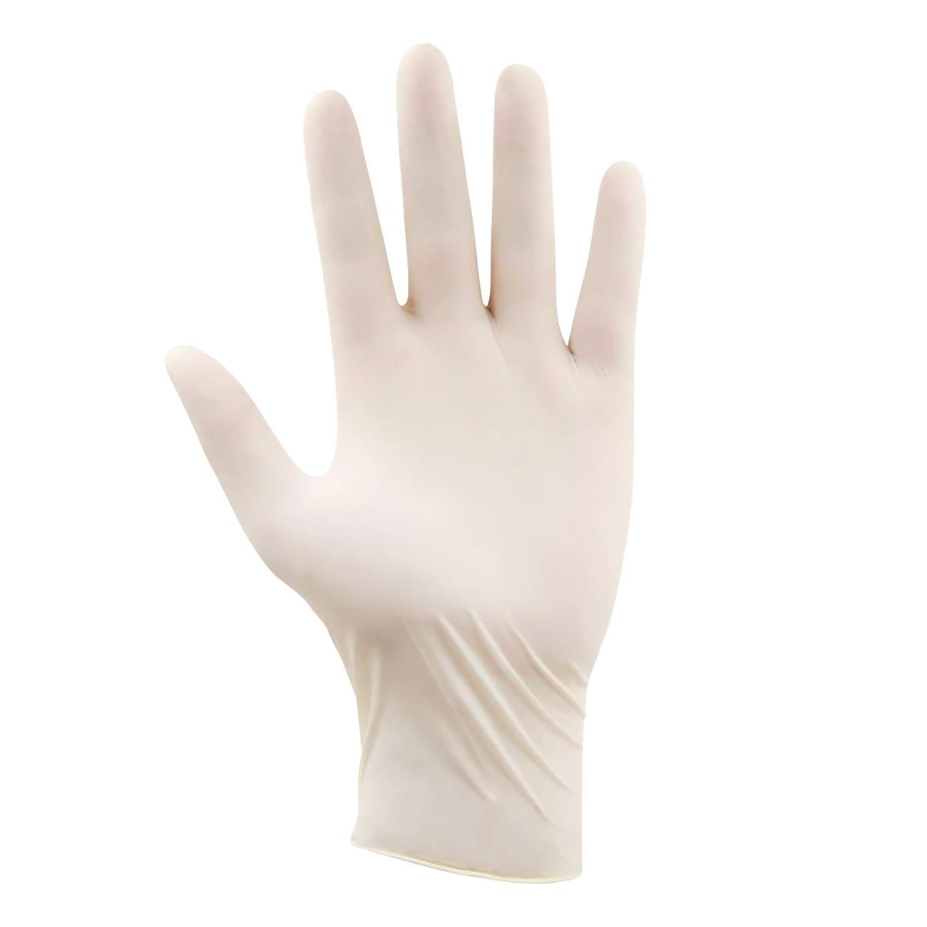 Guante Examinacion Activex Latex Blanco (Caja 100 und.)