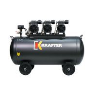 COMPRESOR LIBRE DE ACEITE MZB-1100H 1.1kw X3 200L 6HP