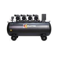 COMPRESOR LIBRE DE ACEITE MZB-1100H 1.1kw X4 300L 6HP