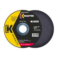 Disco de Corte KRAFTER INOX 4,5" fino 1,2mm (50 uds)