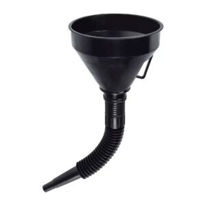 Embudo Plástico de 500ml y Cuello Flexible