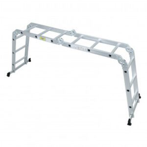 ESCALA ARTICULADA ALUMINIO 3,72 MT CON PLATAFORMA