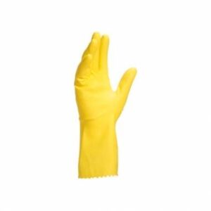 Guante de latex  amarillo XL