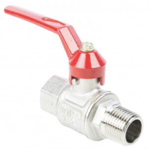Llave de bola 1/2" hembra-macho ah041606