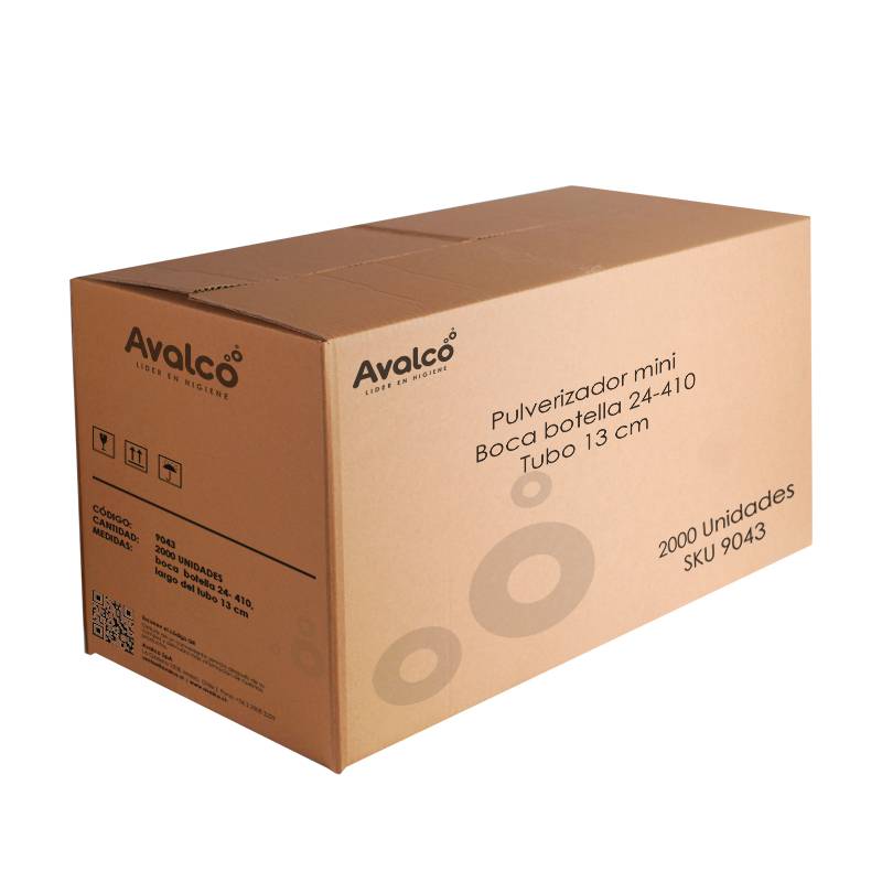 Repuesto de Pulverizador Mini Boca - Botella 24-410 Tubo 13cm Caja de 2000 Uni